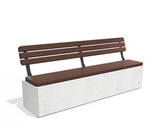 Bancă spătar BB26
